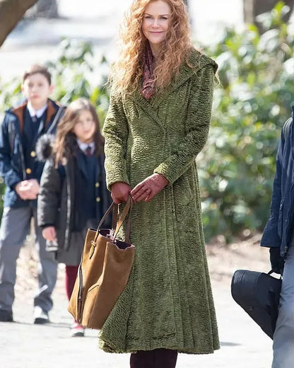 The Undoing Nicole Kidman Green Coat