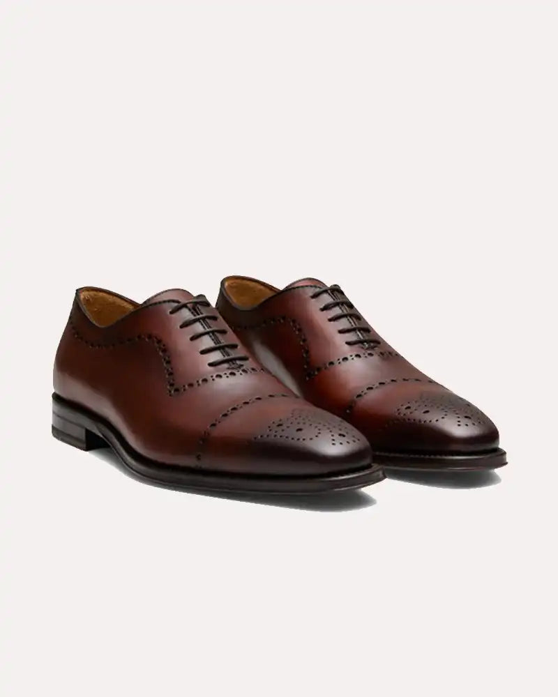 Tommasi Brown Oxford Shoes