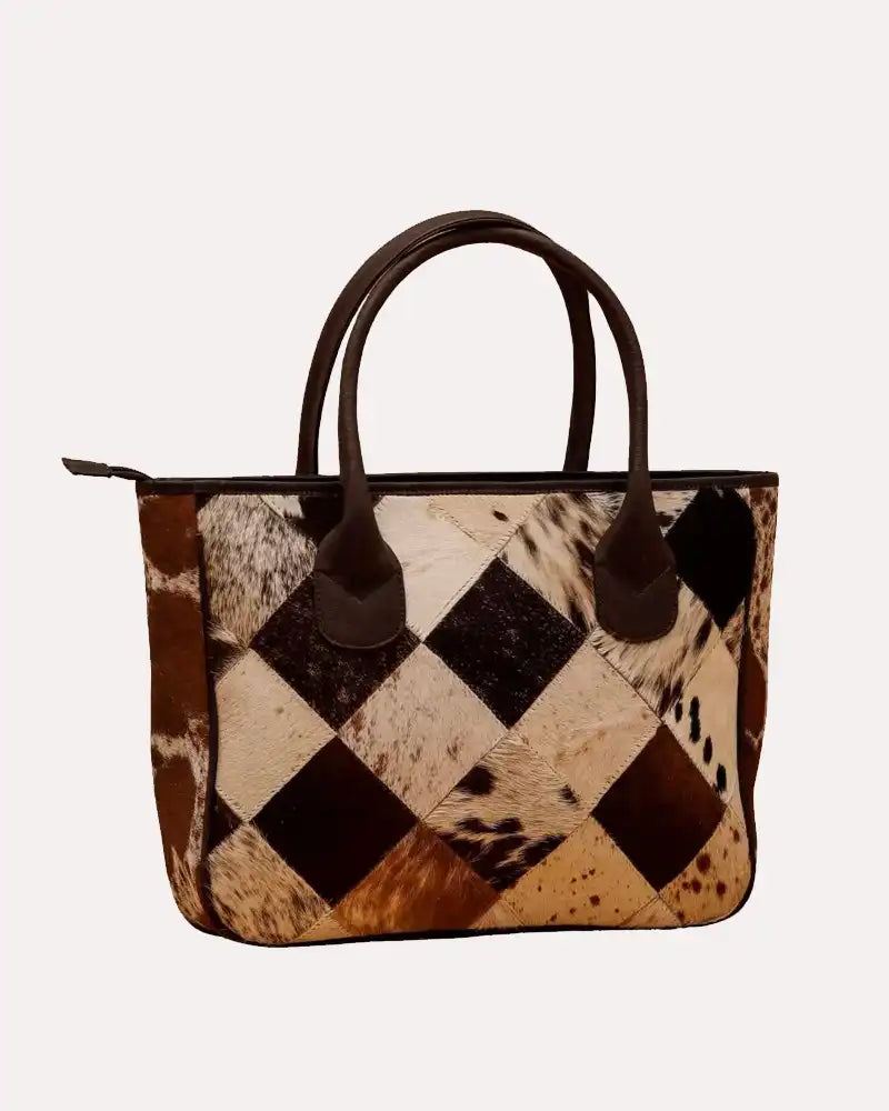 Tote Leather Bag Cowhide