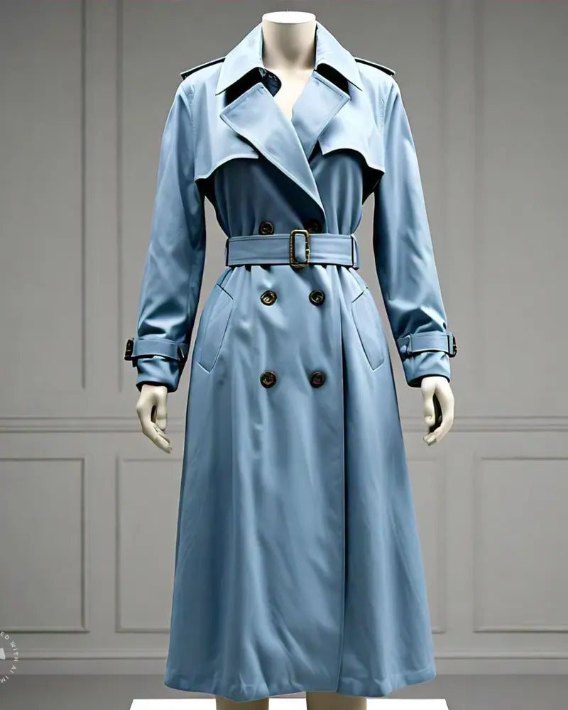 Trenchcoat mit Delon-Monogramm