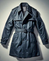 Barbetane down trench coat