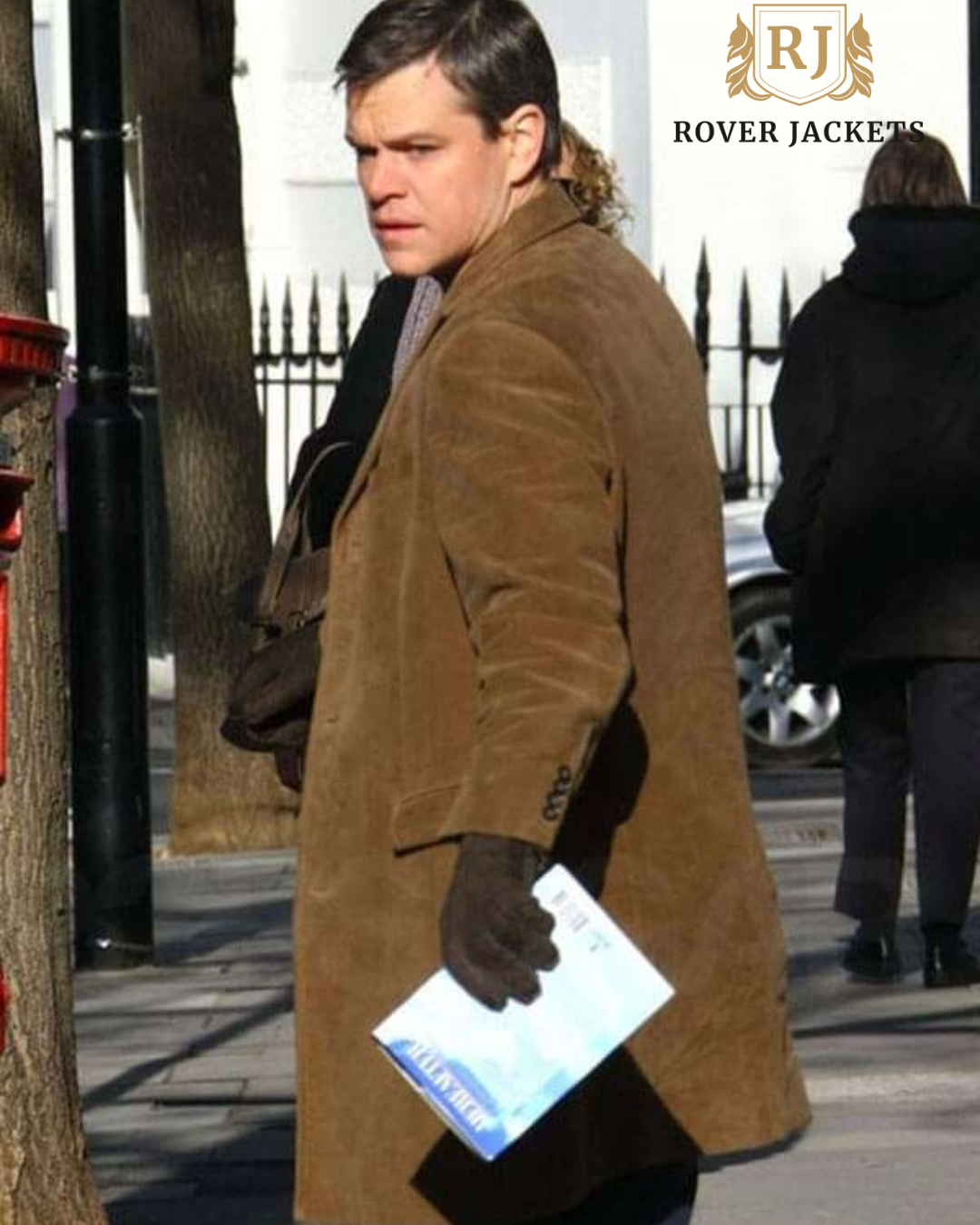 Matt Damon Hereafter Brown Coat