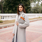 Dove Grey Wool Cocoon Maxi Coat
