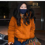 Shang Chi Inspired Orange Fur Hooded Jacket