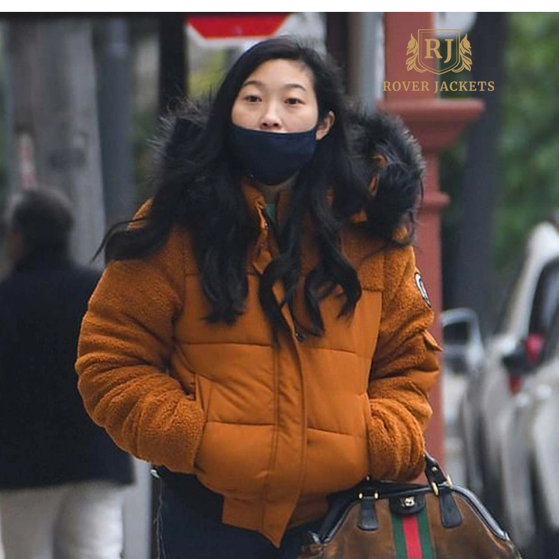 Shang Chi Inspired Orange Fur Hooded Jacket