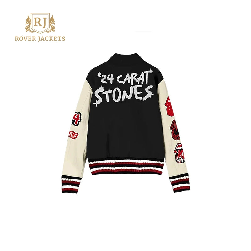 Stones Hackney Diamonds Tour '24 Varsity Jacket