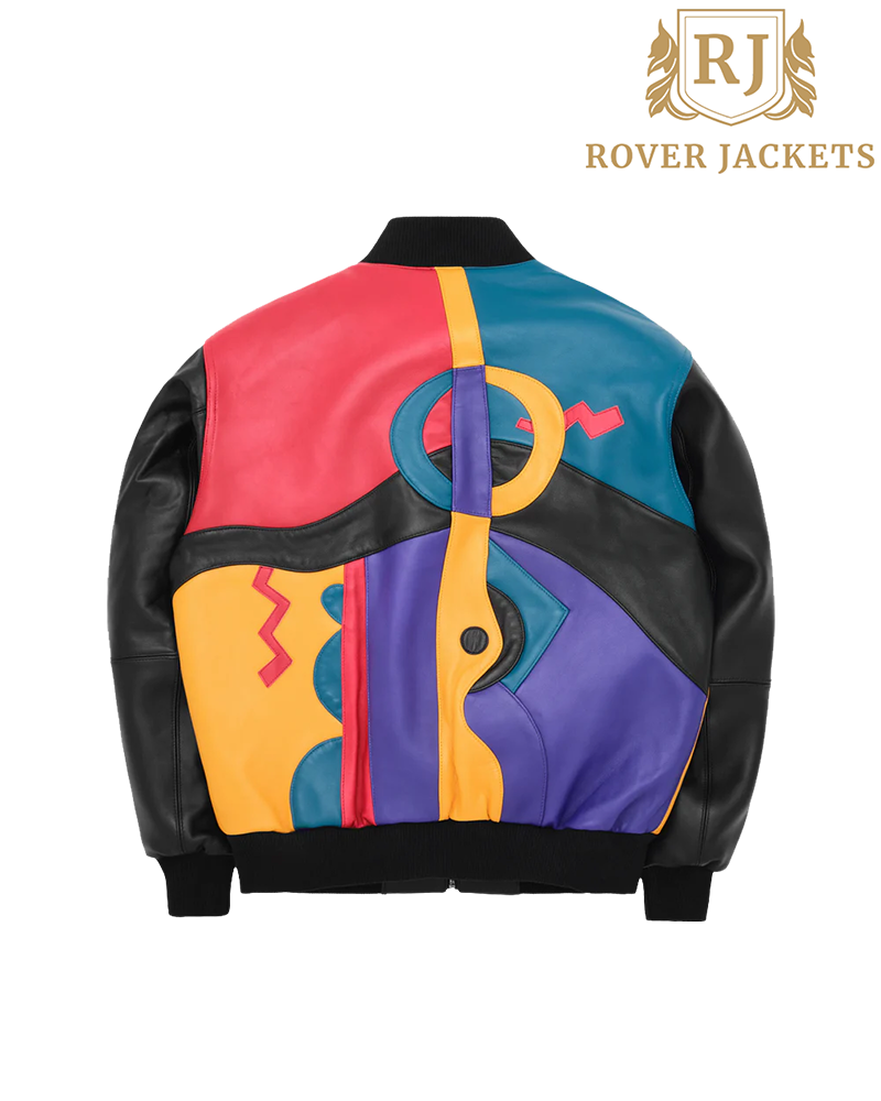 Pelle Pelle Picasso Bomber/90er-Jahre-Mode