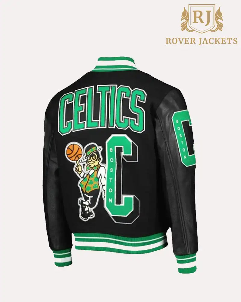 Varsity Jacket Boston Celtics Mash Up Finals