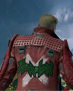 The Galaxy Star Lord Game Video Game Marvel_s Guardians of Leather Jacket