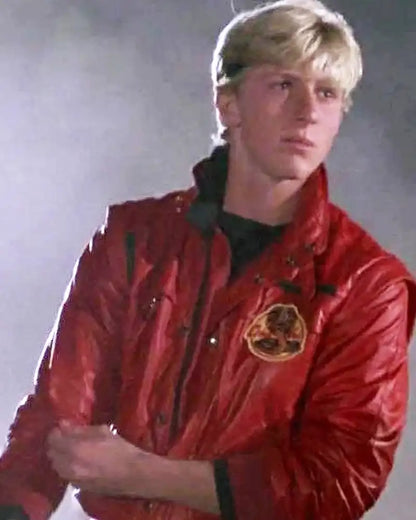 William Zabka Cobra Kai Johnny Lawrence Black Jacket