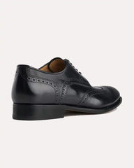 Wingtip Black Shoe Antique