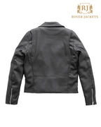 Women's Cassandra Vegan Leather Motorcycle Jacket