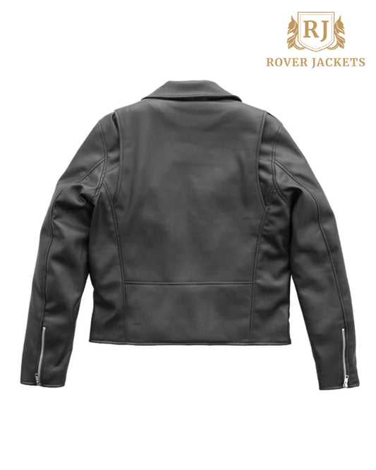 Women's Cassandra Vegan Leather Motorcycle Jacket