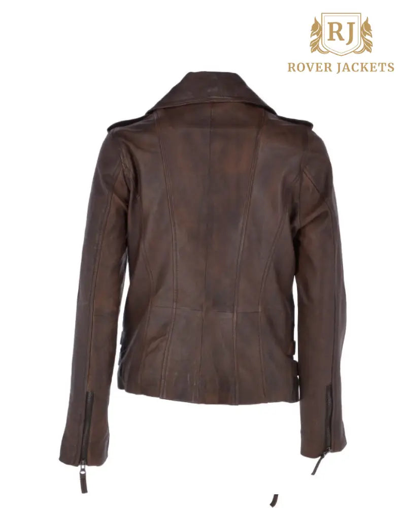Women's Ruby Timber Leather Jacket
