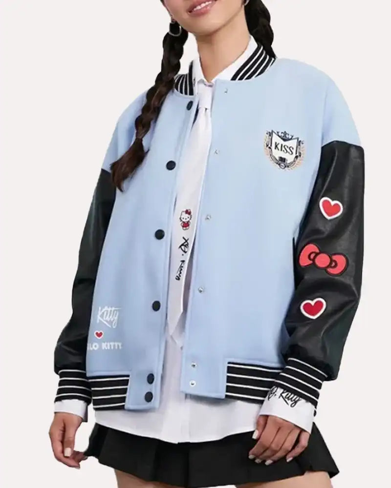 Varsity Jacket XO Kitty Hello Kitty