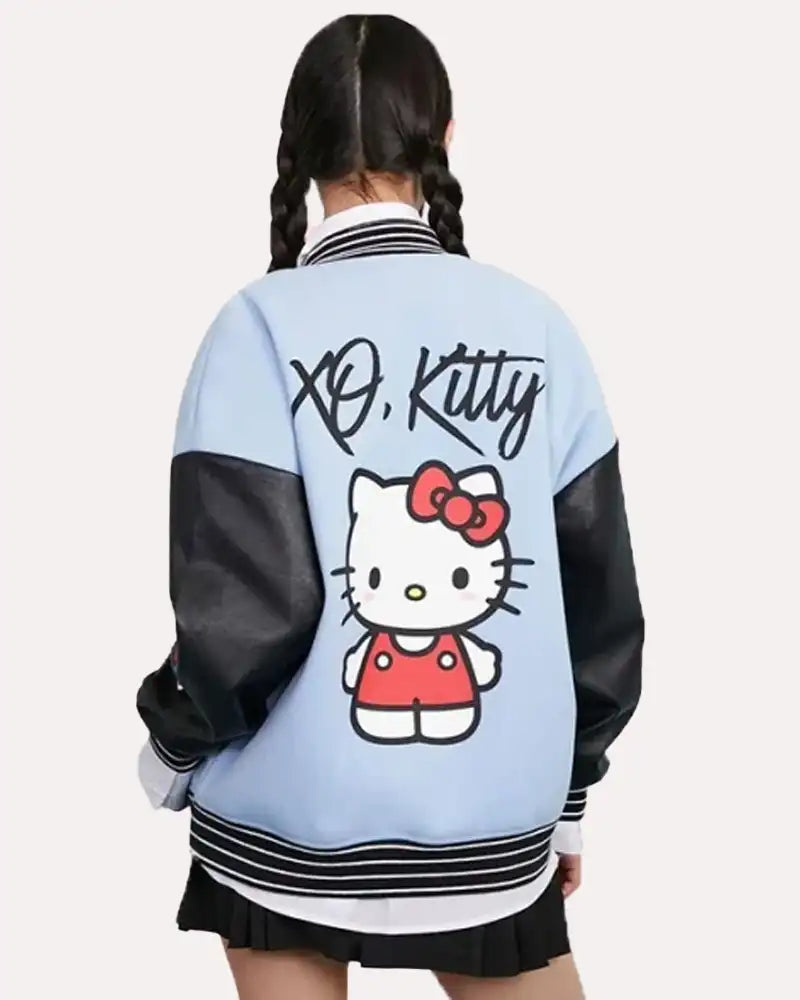 XO Kitty Hello Kitty Varsity Jackets