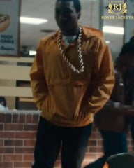 Yellow Hooded Jacket BMF Lil Meech