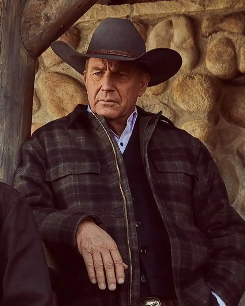 Coat kevin costner wears hotsell in yellowstone