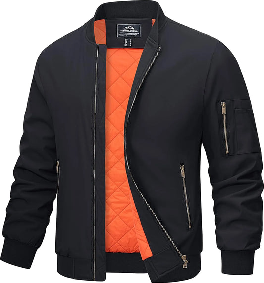 Men Bomber Jackets Casual - Roverjackets