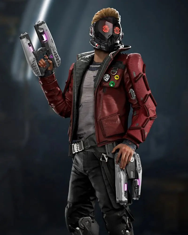 Marvels Guardians Of The Galaxy Star Lord Game Jacket